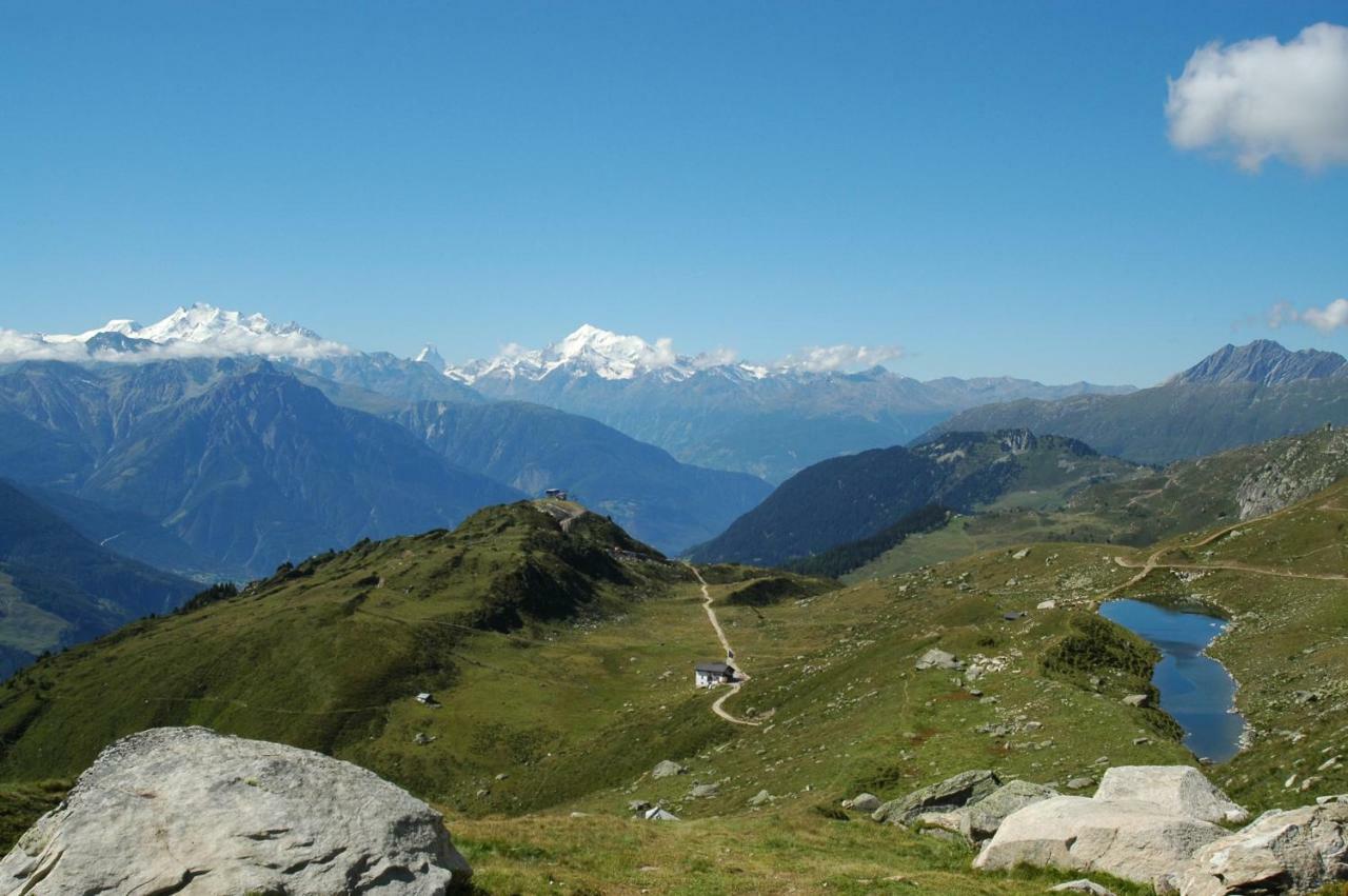 Mischabelblick Apartamento Fiesch Exterior foto