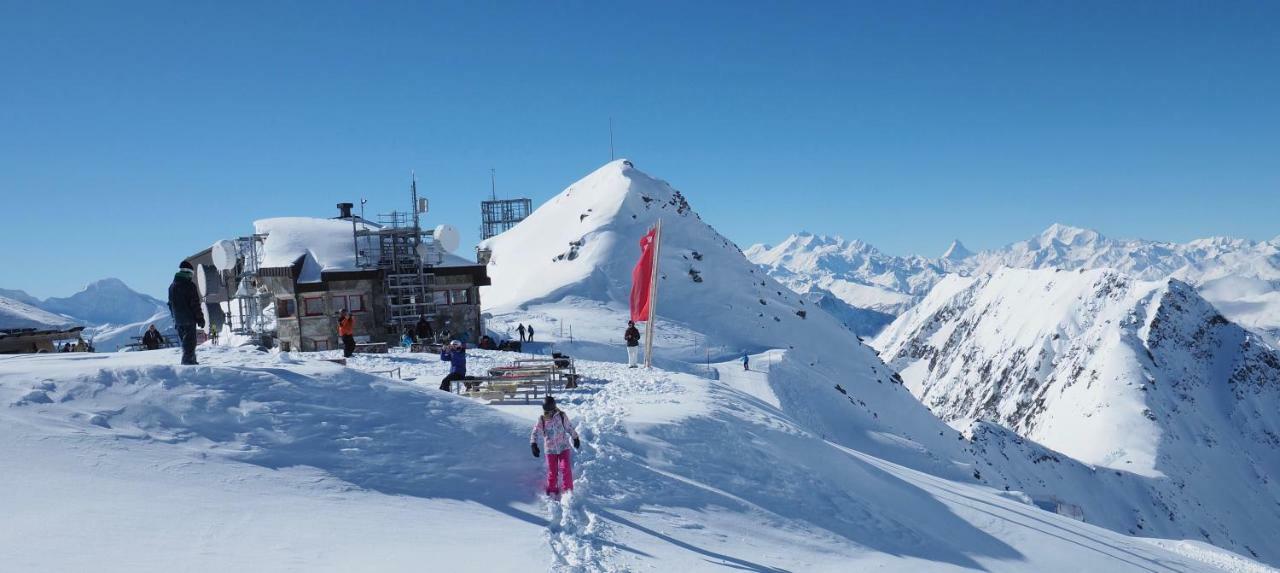 Mischabelblick Apartamento Fiesch Exterior foto